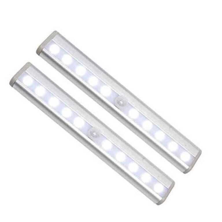 10 Lights Switched Stick On Led Light Motion Sensor Light Bar ...