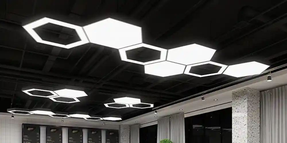 how to install hexagon lights